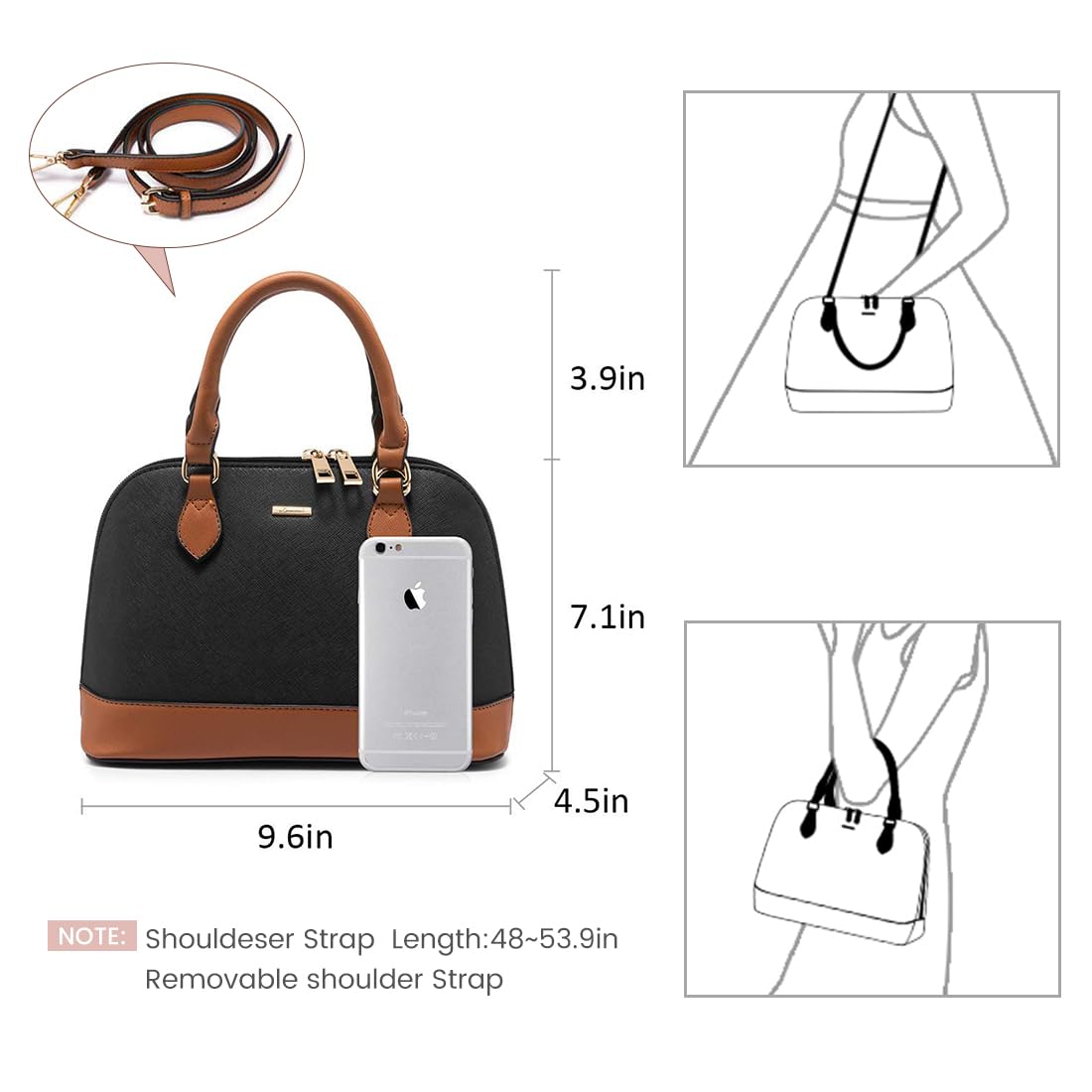 Foto 4 pulgar | Bandolera Lovevook, Bolsos Pequeños Tipo Cartera Para Mujer - Venta Internacional.