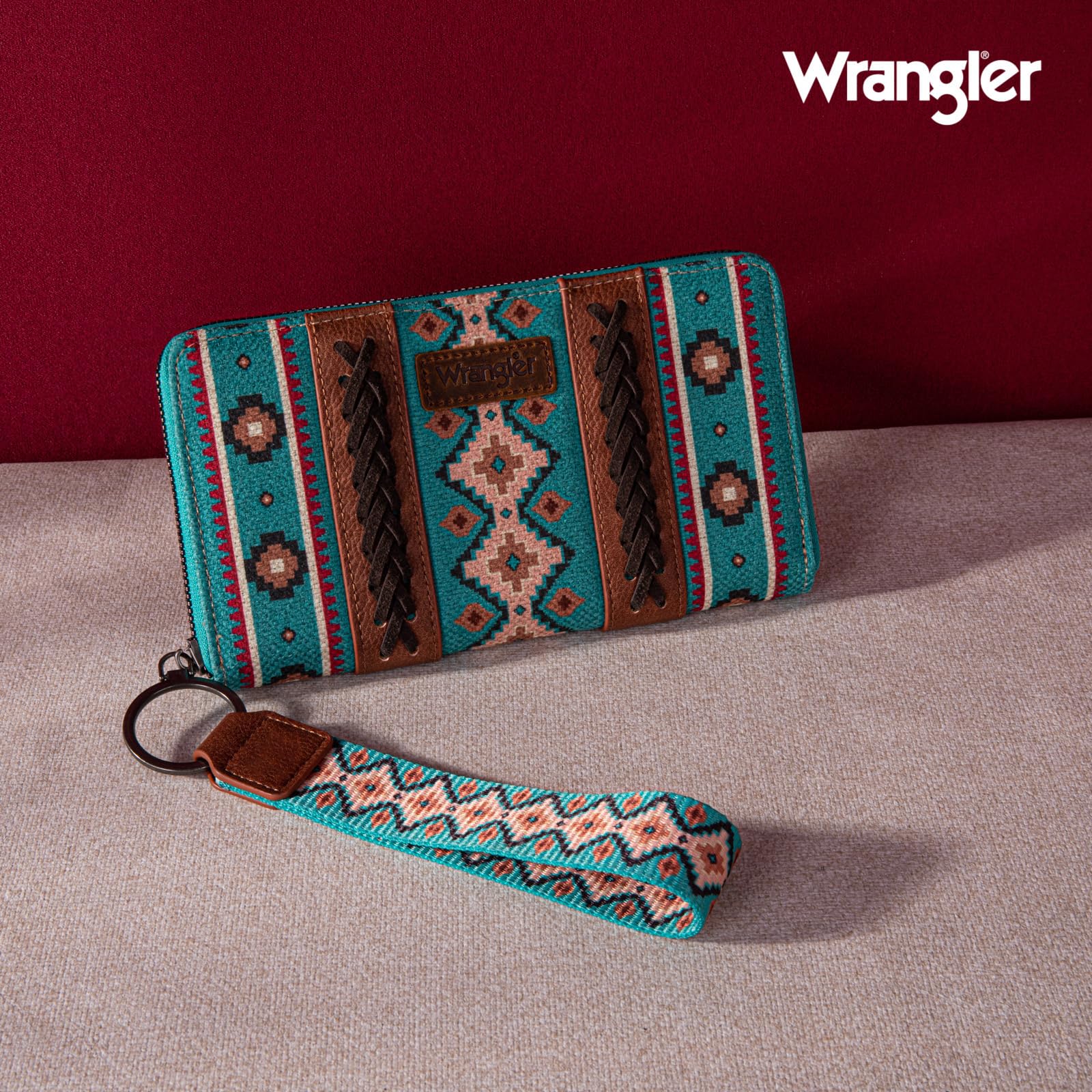 Foto 3 pulgar | Cartera Wristlet Western Montana West Wrangler Para Mujer - Venta Internacional.
