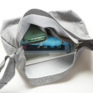 Foto 7 | Bolso De Hombro Covelin Retro Canvas Para Mujer Negro - Venta Internacional.