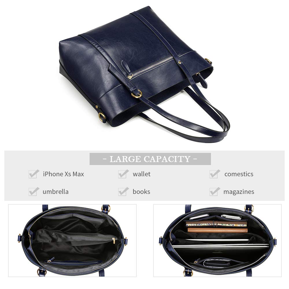 Foto 4 pulgar | Bolso Kattee De Piel Auténtica Vintage Para Mujer, Color Negro - Venta Internacional.