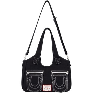 Foto 1 | Bolso Tipo Cartera True Religion Para Mujer, Poliéster Y Algodón, Color Negro - Venta Internacional.