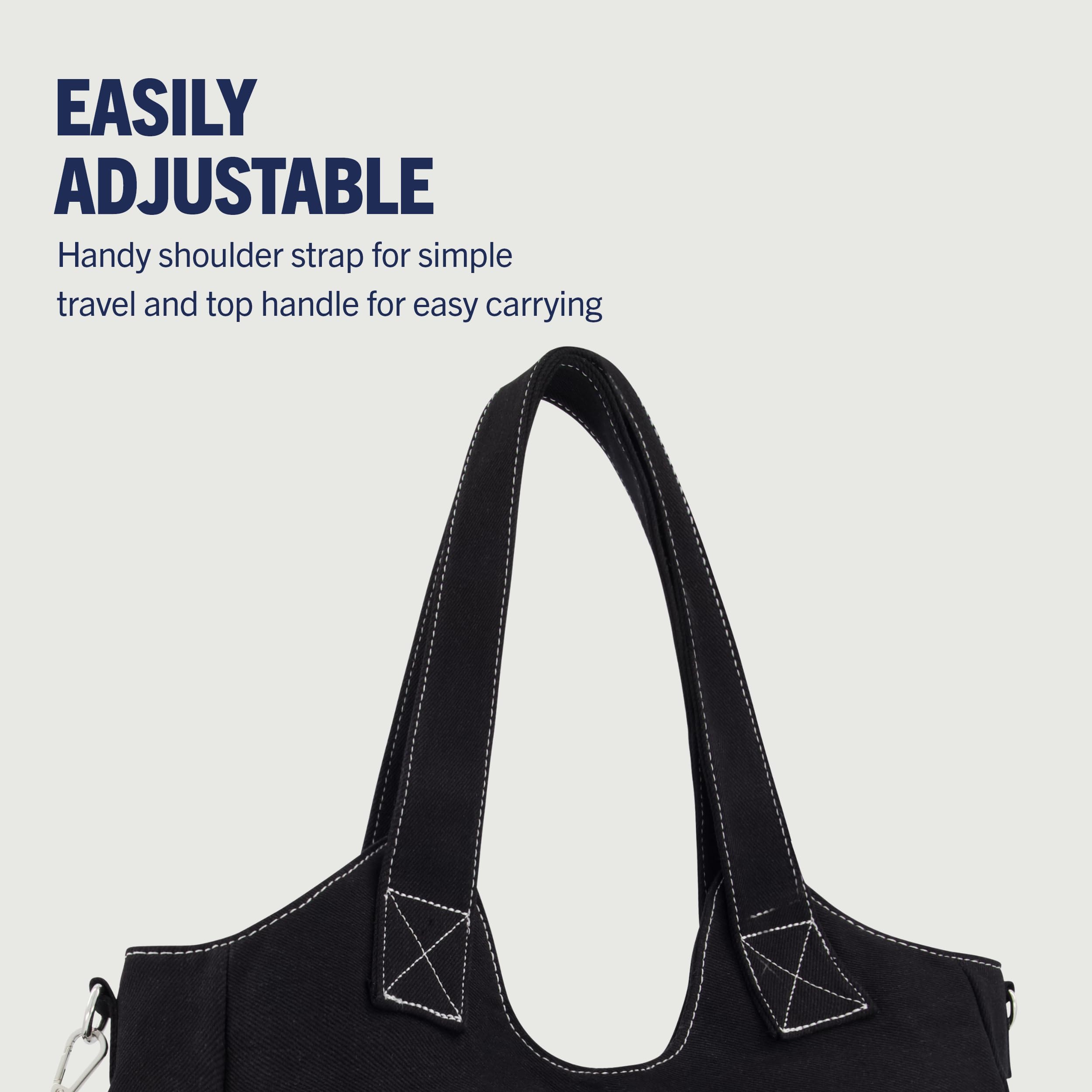 Foto 5 pulgar | Bolso Tipo Cartera True Religion Para Mujer, Poliéster Y Algodón, Color Negro - Venta Internacional.