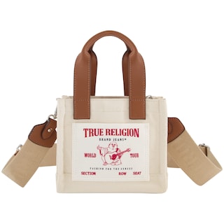 Foto 1 | Bolsa De Lona Natural True Religion Mini Travel Para Mujer - Venta Internacional.