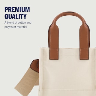 Foto 5 | Bolsa De Lona Natural True Religion Mini Travel Para Mujer - Venta Internacional.