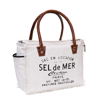 Foto 1 | Bolso Hobo Creative Leather Art Sel De Mer, Lona Para Mujer - Venta Internacional.