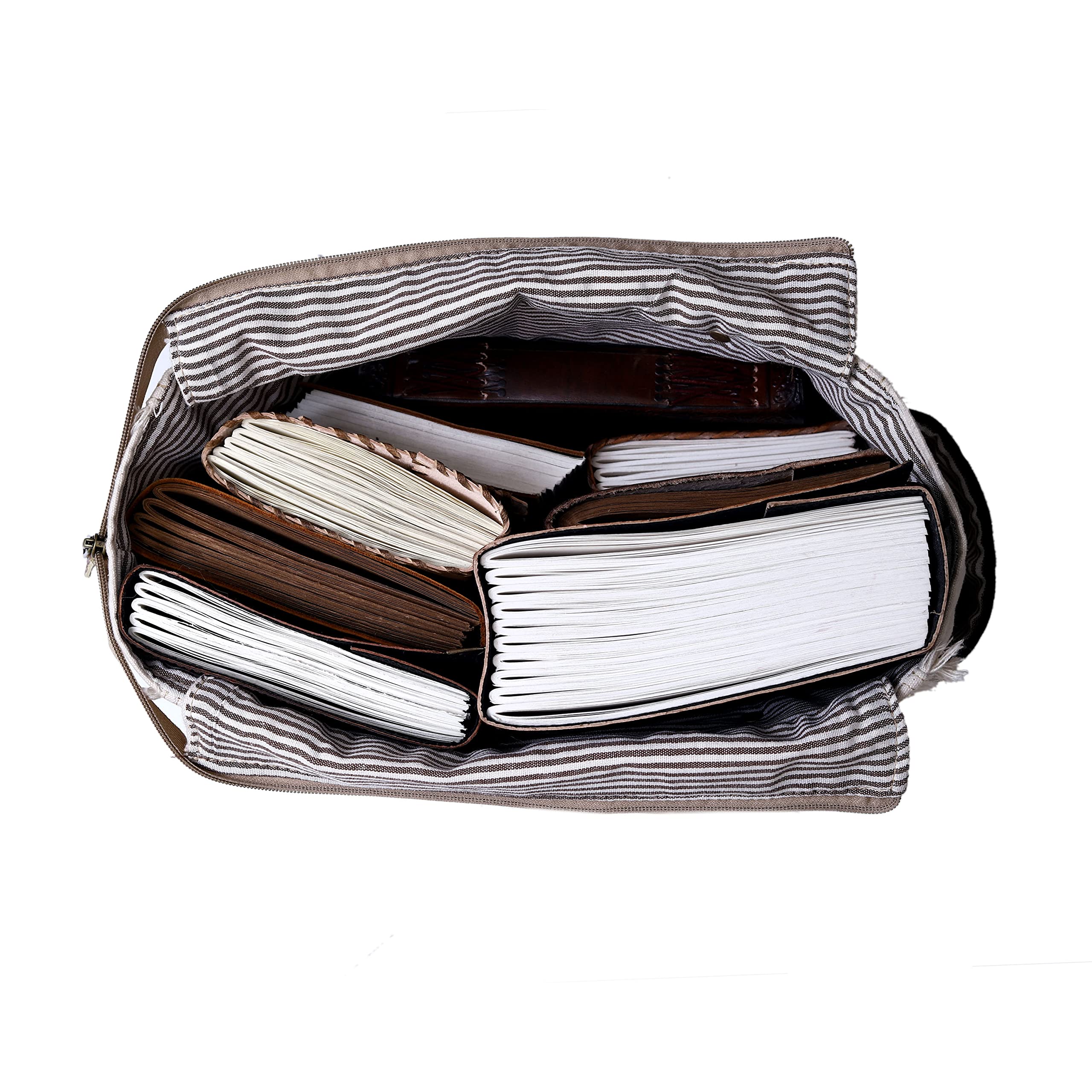 Foto 6 | Bolso Hobo Creative Leather Art Sel De Mer, Lona Para Mujer - Venta Internacional.