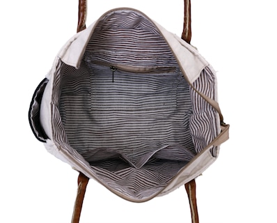 Foto 7 | Bolso Hobo Creative Leather Art Sel De Mer, Lona Para Mujer - Venta Internacional.