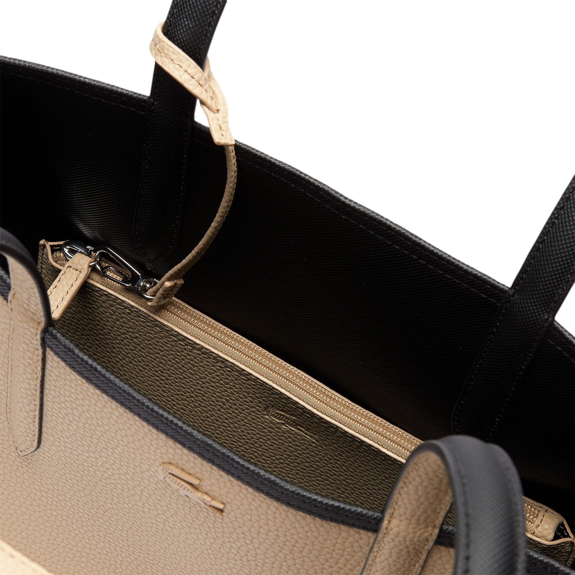 Foto 2 | Bolso De Mano Lacoste Anna Reversible Tuareg/grey Chine Para Mujer - Venta Internacional.