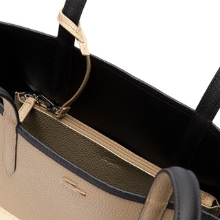 Foto 2 | Bolso De Mano Lacoste Anna Reversible Tuareg/grey Chine Para Mujer - Venta Internacional.