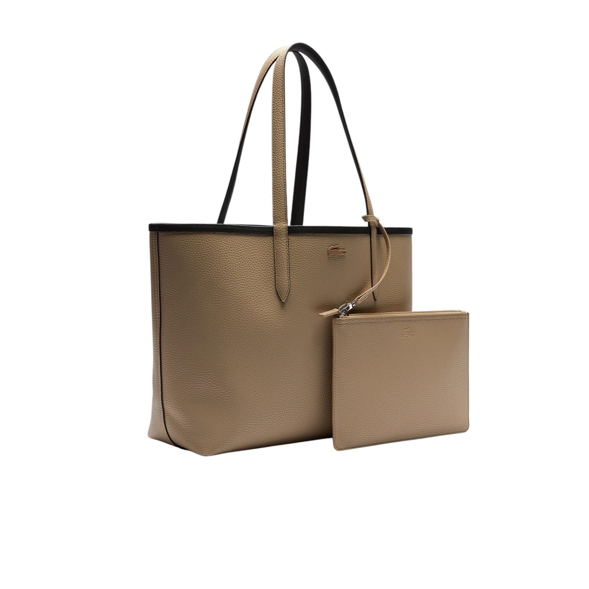 Foto 4 pulgar | Bolso De Mano Lacoste Anna Reversible Tuareg/grey Chine Para Mujer - Venta Internacional.