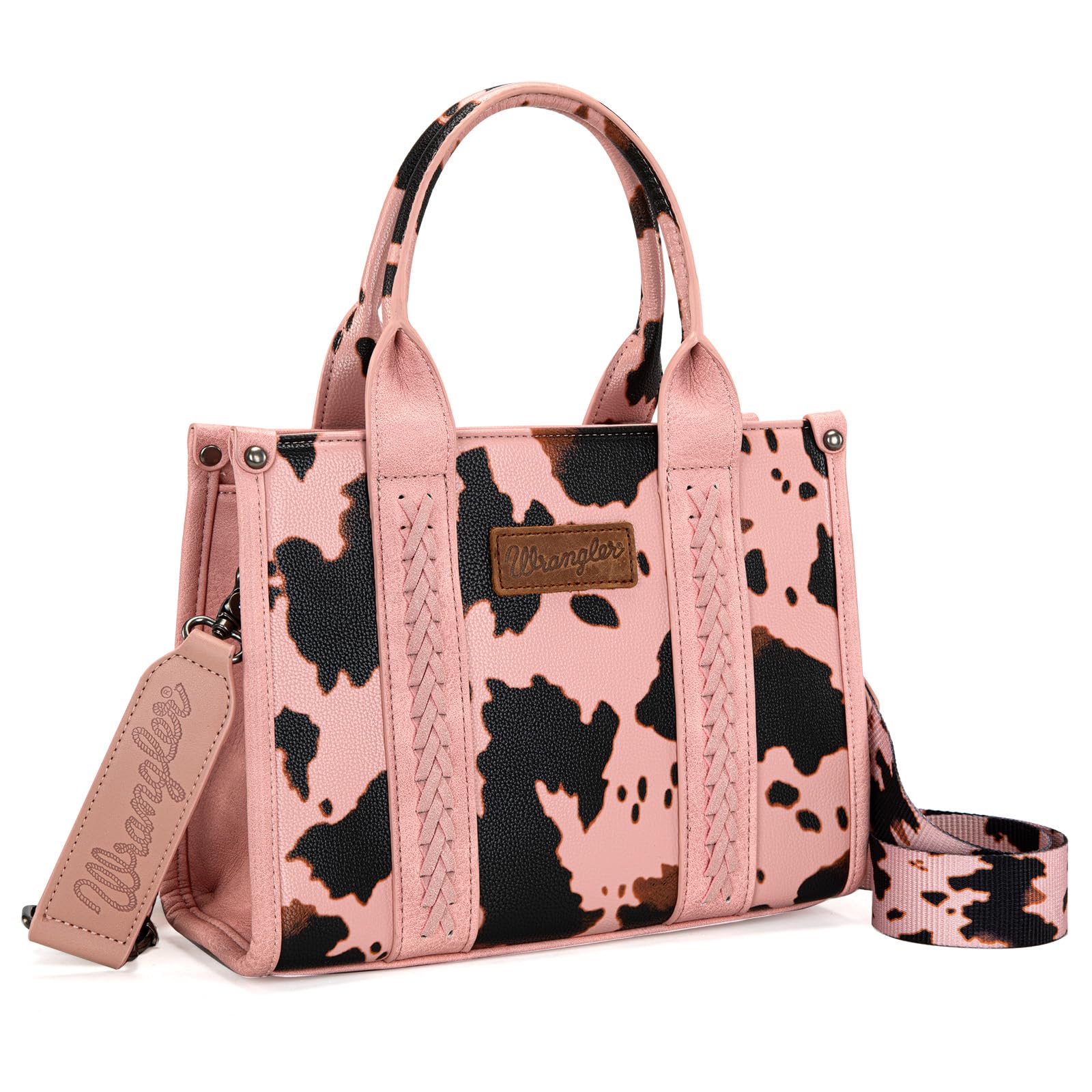 Foto 2 pulgar | Bolso Wrangler Tote Para Mujer Con Asa Superior Y Correa Cruzada - Venta Internacional.