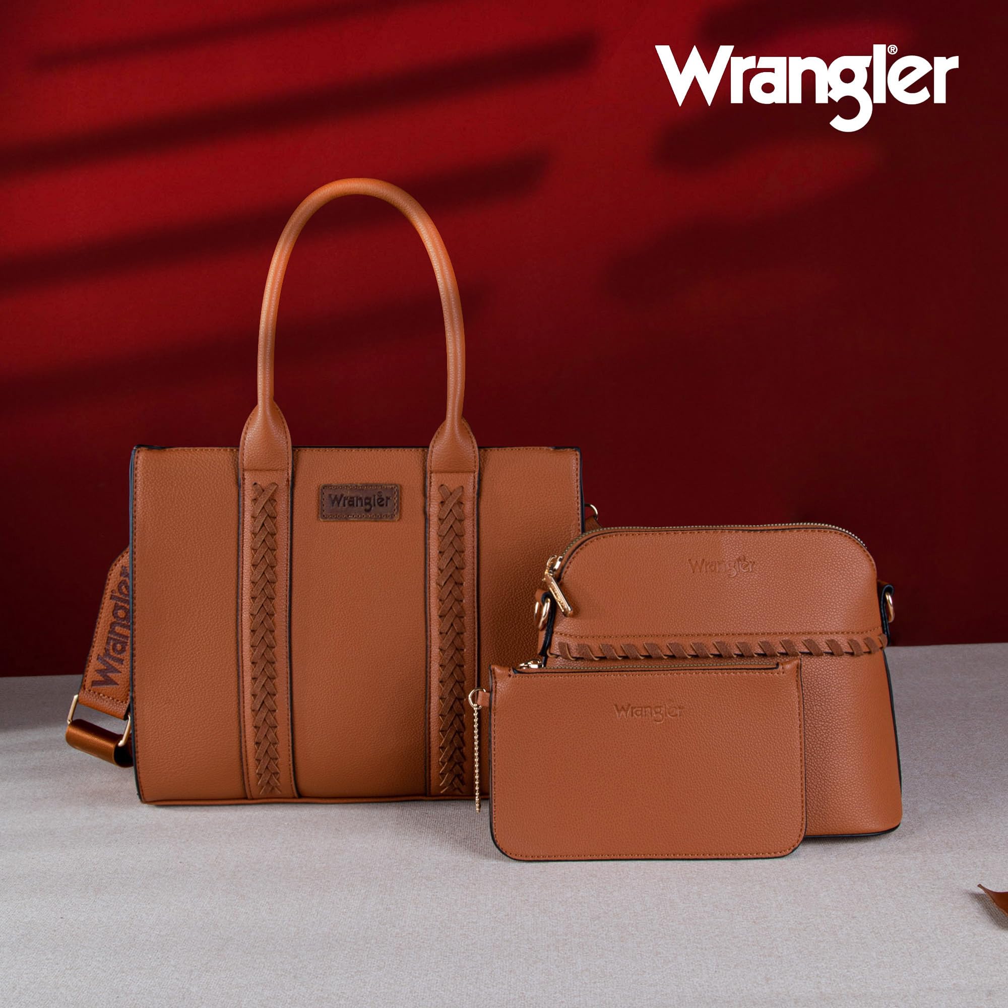 Foto 3 pulgar | Bolso Wrangler Wg3-8321br Para Mujer Con Correa Cruzada - Venta Internacional.