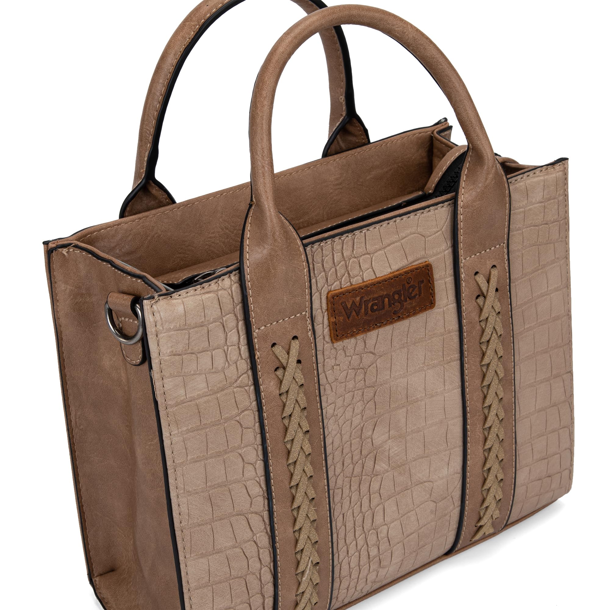 Foto 5 pulgar | Bolso De Mano Montana West Wrangler Con Estampado De Cocodrilo Para Mujer - Venta Internacional.
