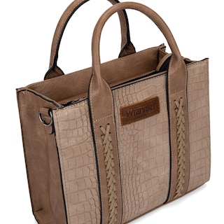 Foto 4 | Bolso De Mano Montana West Wrangler Con Estampado De Cocodrilo Para Mujer - Venta Internacional.