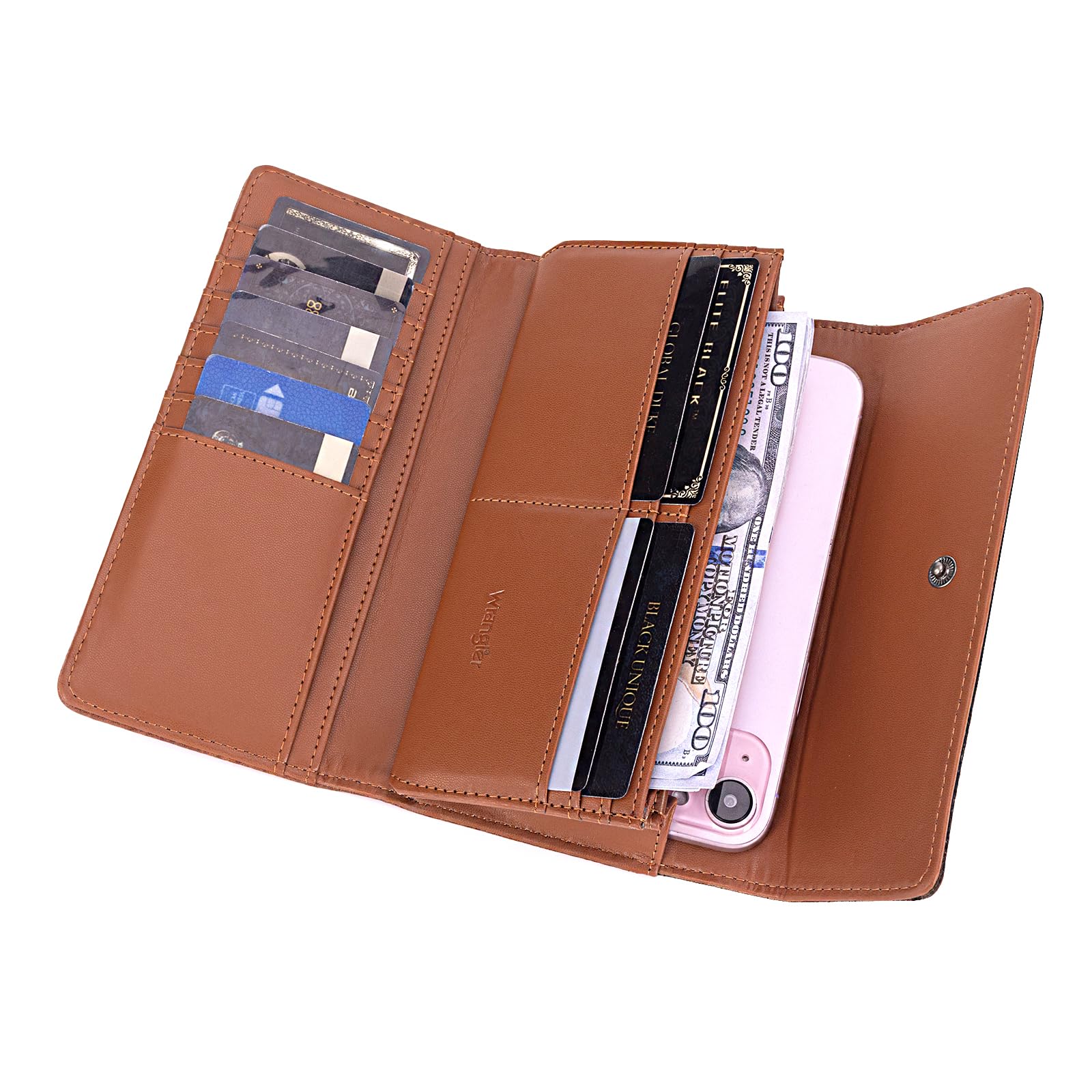 Foto 5 | Cartera Montana West Wrangler Tooling Brown Para Mujer - Venta Internacional.