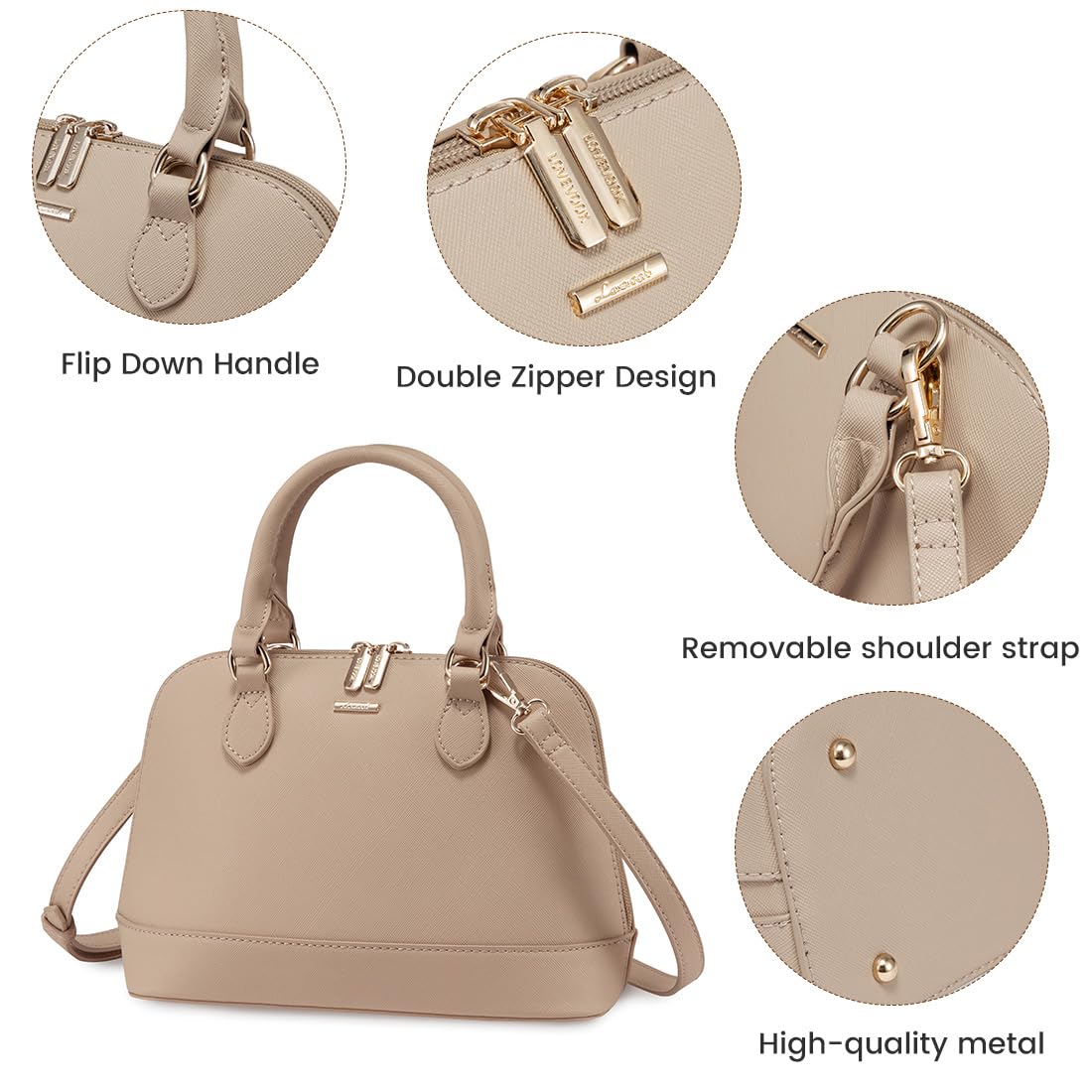 Foto 6 | Bandolera Lovevook, Bolso Pequeño Para Mujer Desnuda - Venta Internacional.