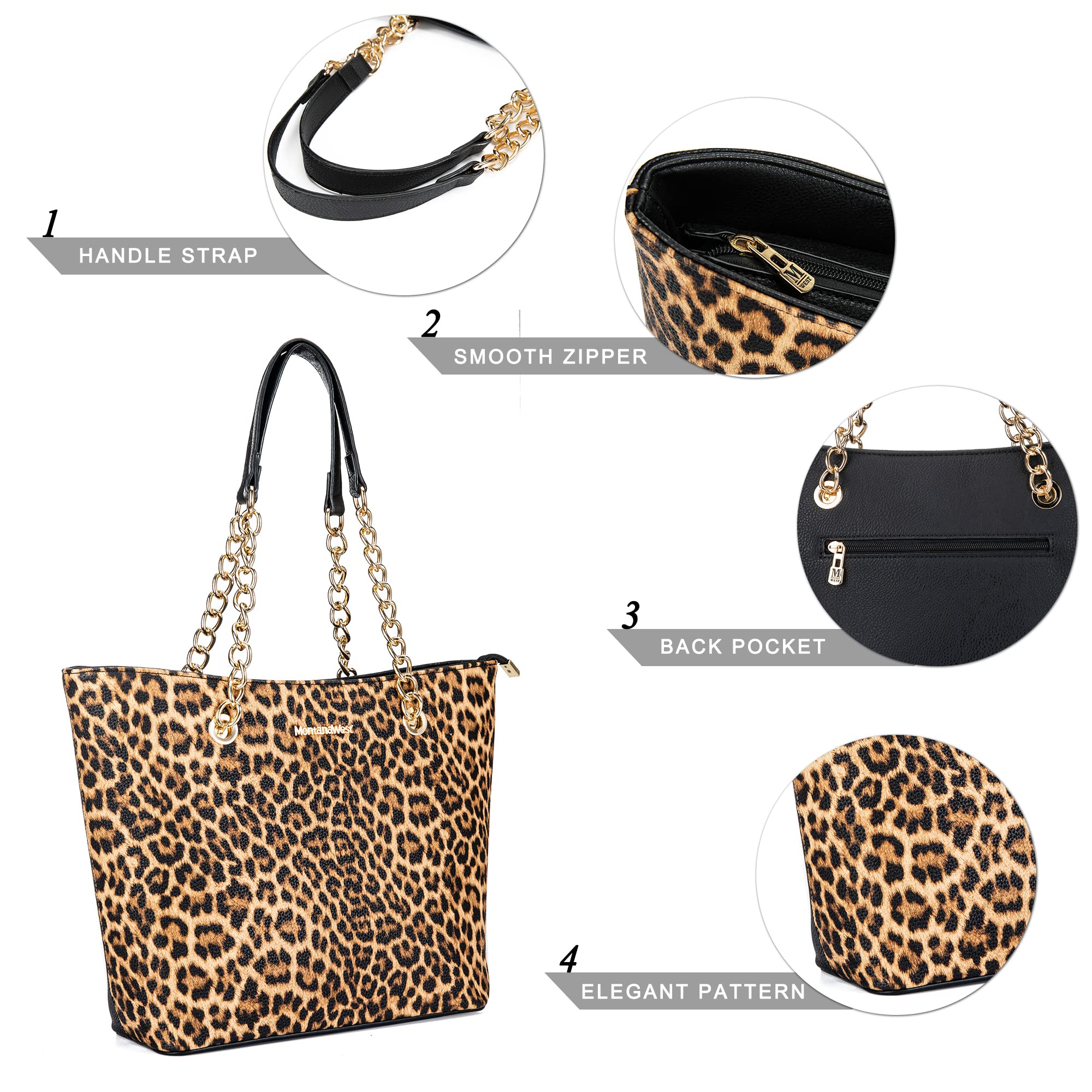 Foto 7 | Bolso De Mano Montana West Mwc-039lp Para Mujer En Piel Sintética - Venta Internacional.
