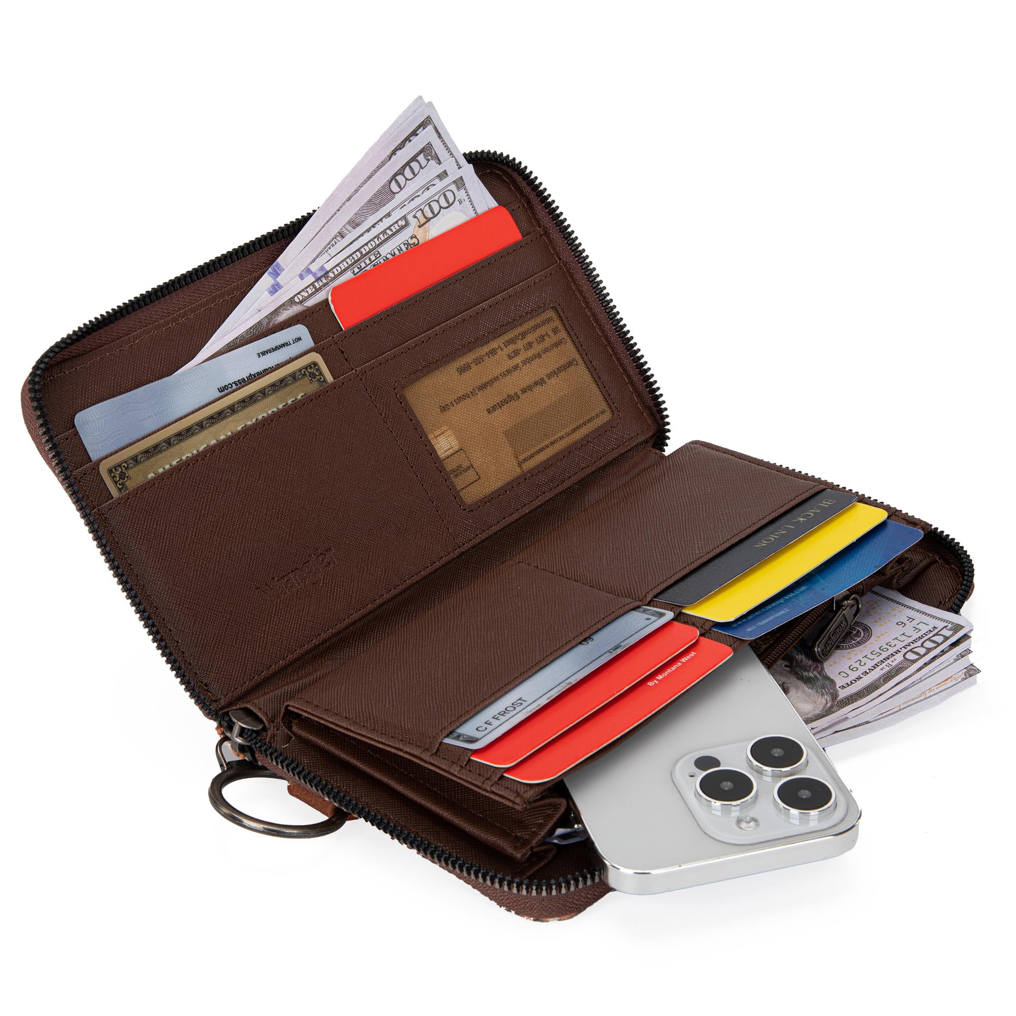 Foto 7 pulgar | Cartera Western Wallet Montana West Wrangler Wg2203-w006lcf - Venta Internacional.