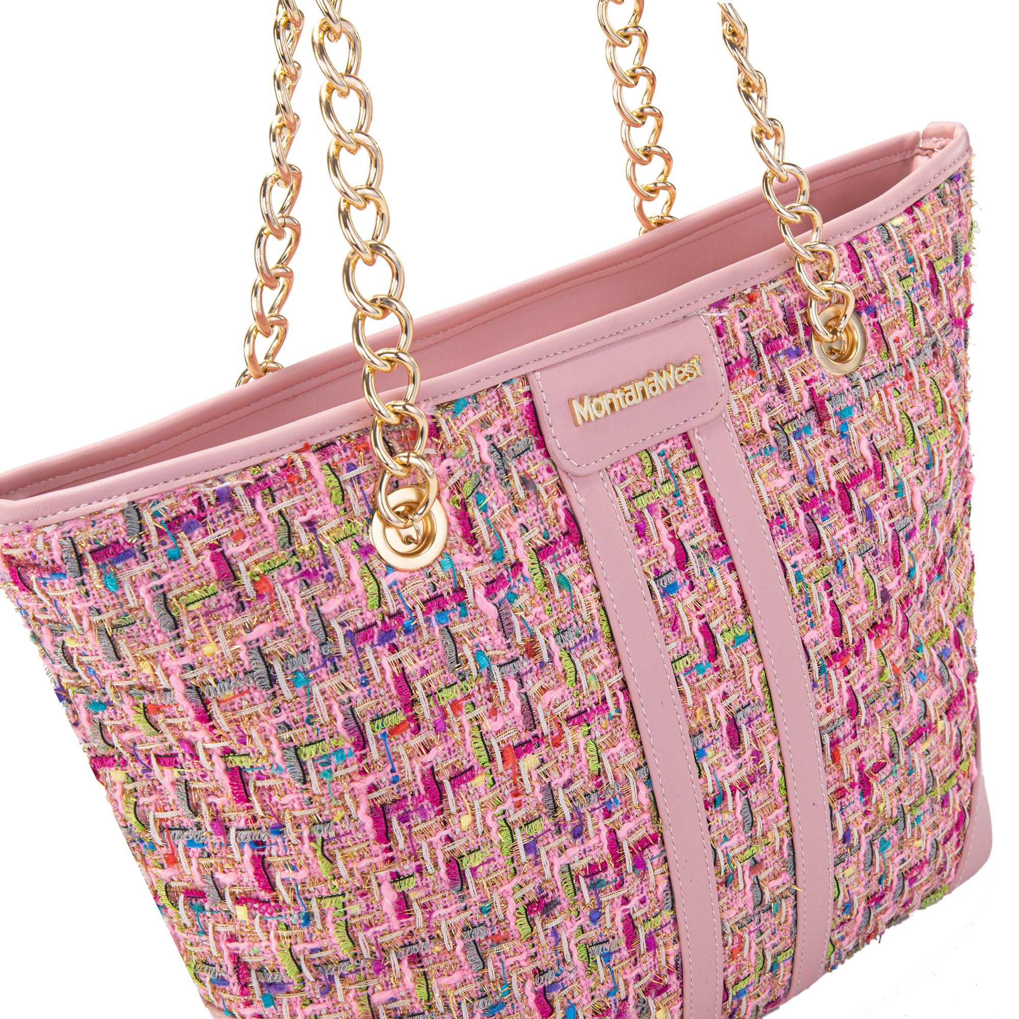 Foto 3 pulgar | Bolso De Mano Montana West Mwc-291pk Para Mujer Con Correa De Cadena - Venta Internacional.