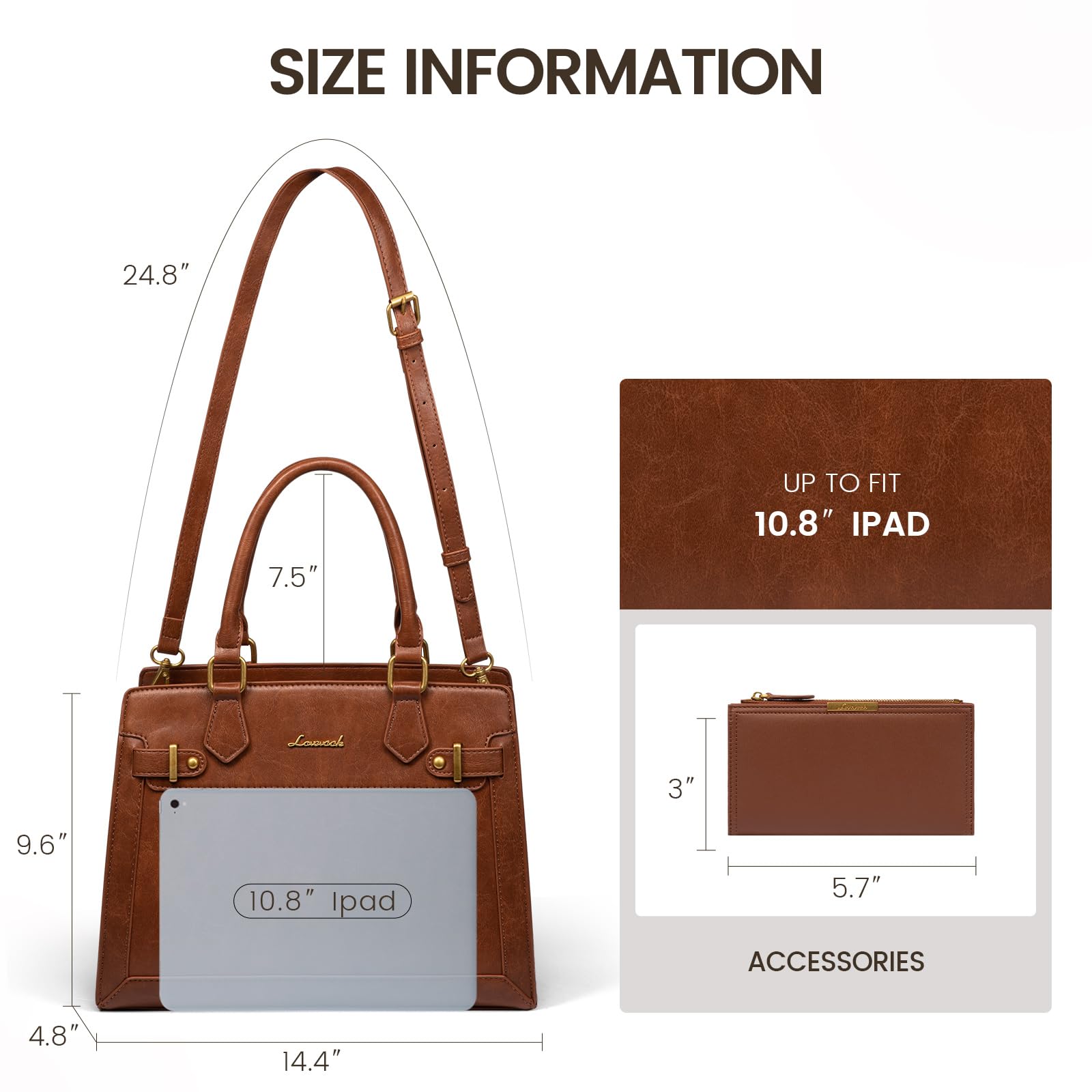 Foto 3 | Monedero Lovevook, Bolso, Bandolera Y Asa Superior, Piel Sintética - Venta Internacional.