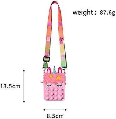 Foto 3 pulgar | Monederos Pop Unicorn, 2 Paquetes Para Niñas, Juguetes A La Moda - Venta Internacional.