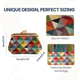 Foto 3 | Monedero Signare Con Doble Bolsillo Para Mujer - Venta Internacional.