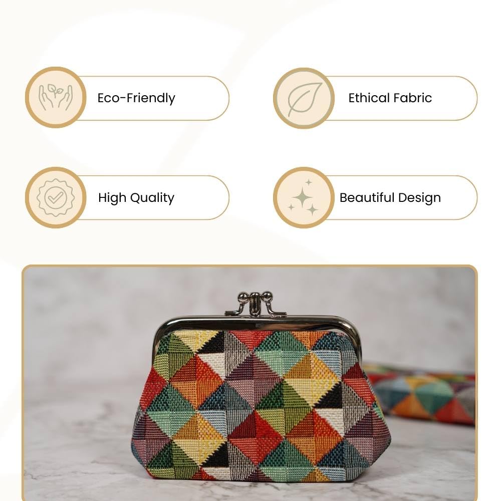 Foto 6 pulgar | Monedero Signare Con Doble Bolsillo Para Mujer - Venta Internacional.