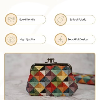 Foto 5 | Monedero Signare Con Doble Bolsillo Para Mujer - Venta Internacional.