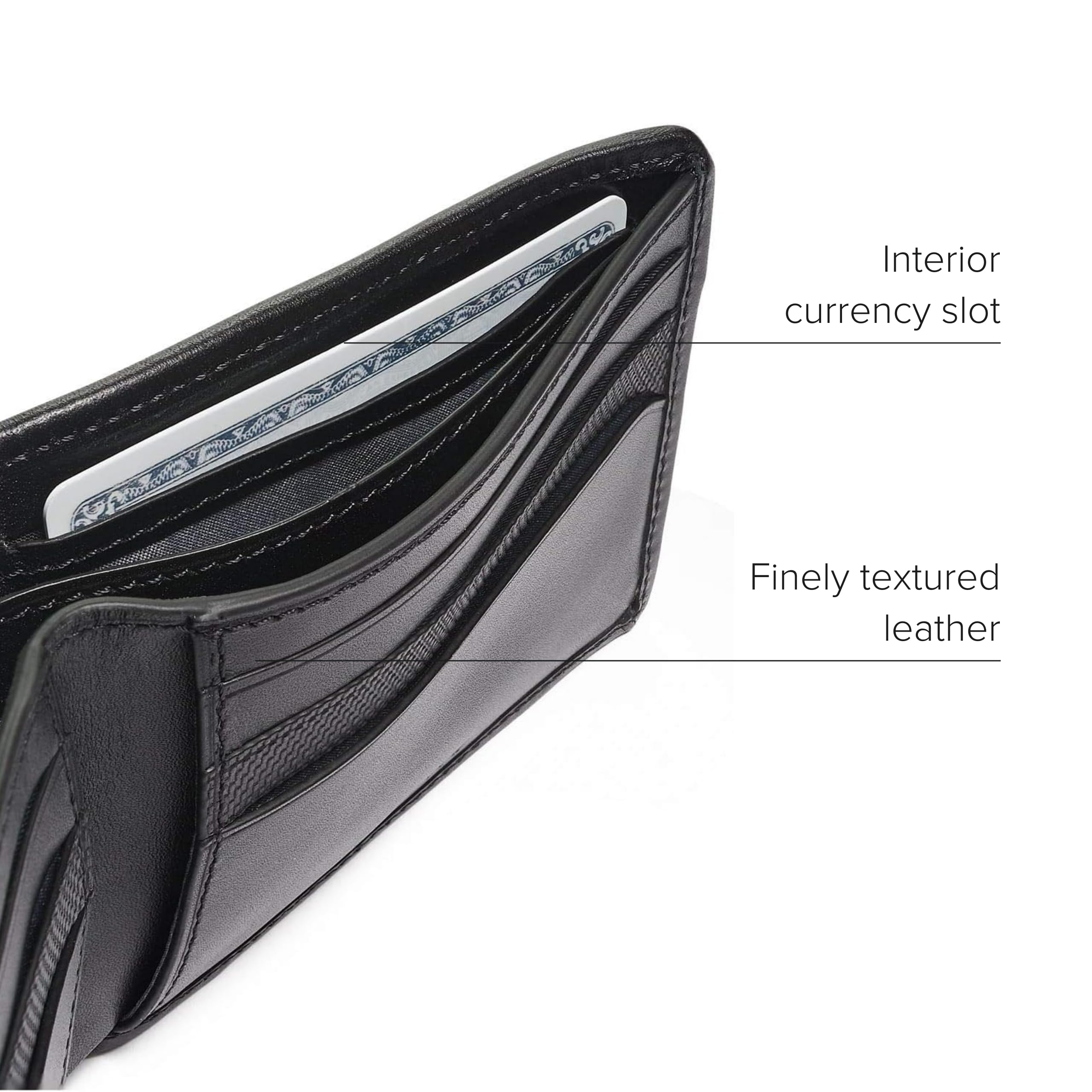 Foto 5 pulgar | Cartera Tumi Alpha De Nailon Balístico Con Doble Pliegue, Color Negro - Venta Internacional.