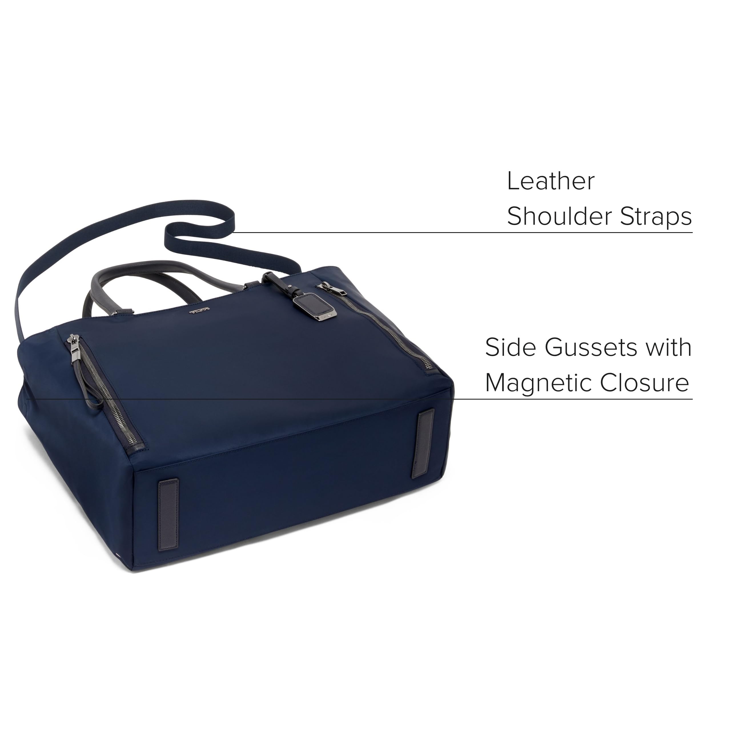 Foto 5 pulgar | Bolso De Mano Tumi Voyageur Valetta Para Mujer, De Nailon Índigo, Talla Grande - Venta Internacional.