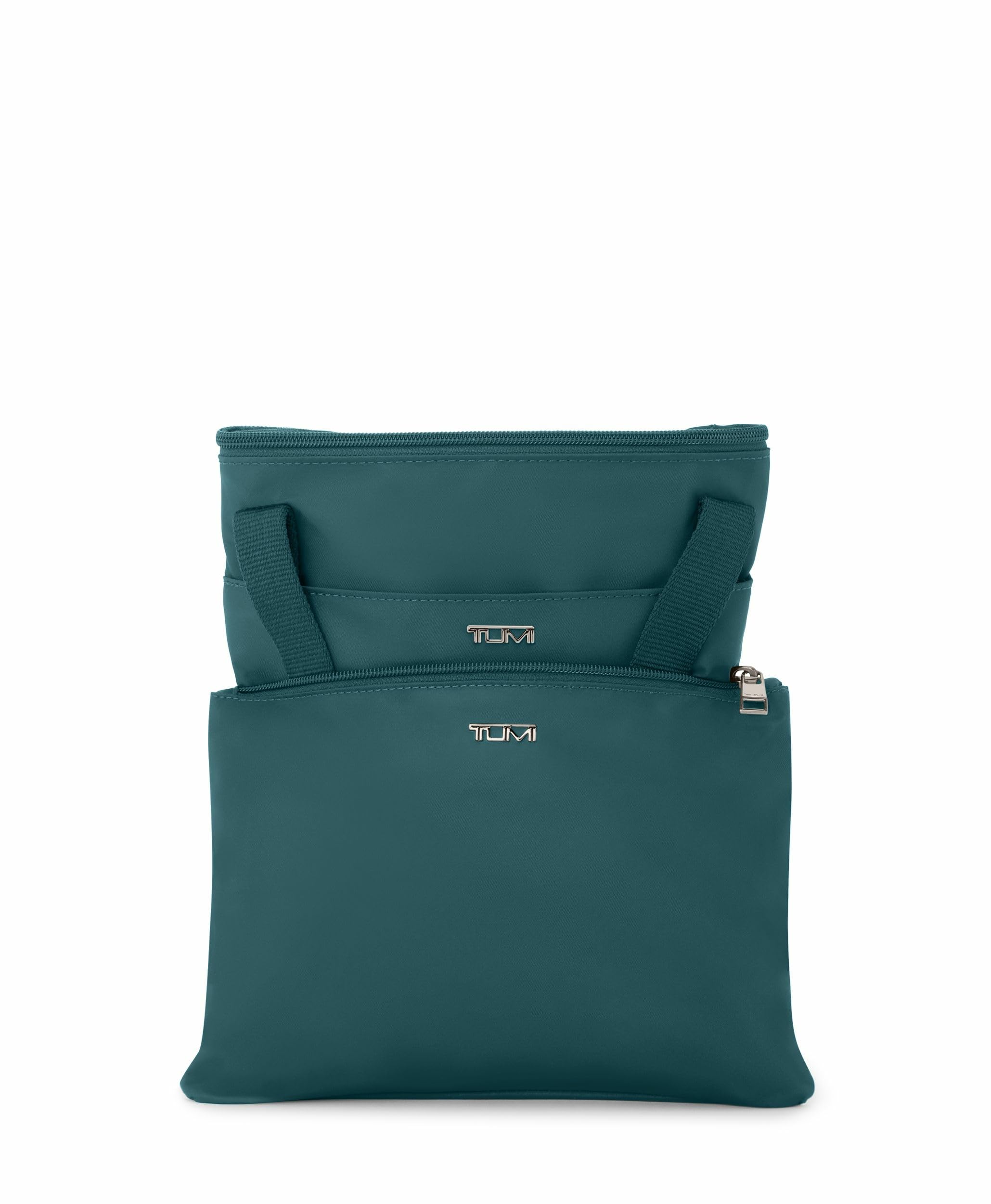 Foto 3 pulgar | Bolso De Mano Tumi Just In Case Para Mujer Lagoon Blue - Venta Internacional.