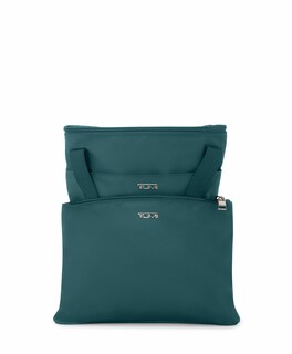Foto 2 | Bolso De Mano Tumi Just In Case Para Mujer Lagoon Blue - Venta Internacional.