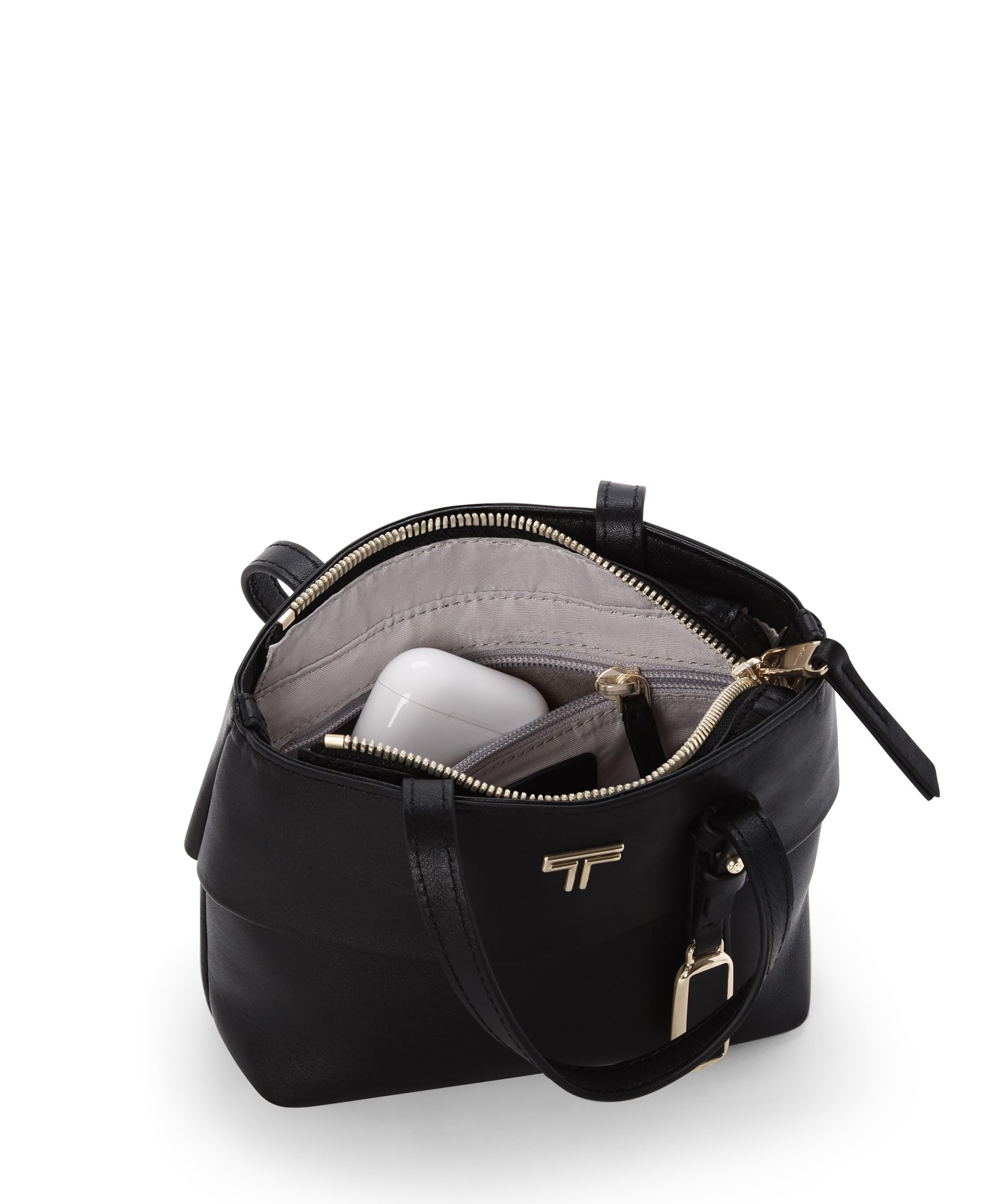 Foto 4 pulgar | Bolso De Mano Tumi Voyageur Mia Mini Negro/dorado Claro Para Mujer - Venta Internacional.