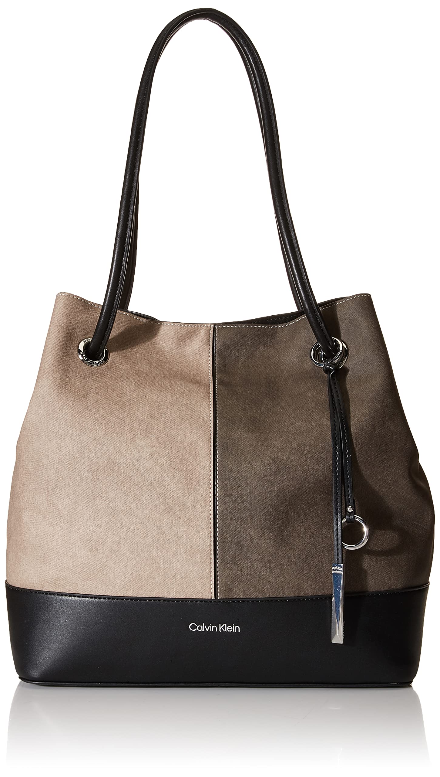 Bolso Calvin Klein Gabrianna Novelty Grey Para Mujer - Venta Internacional.