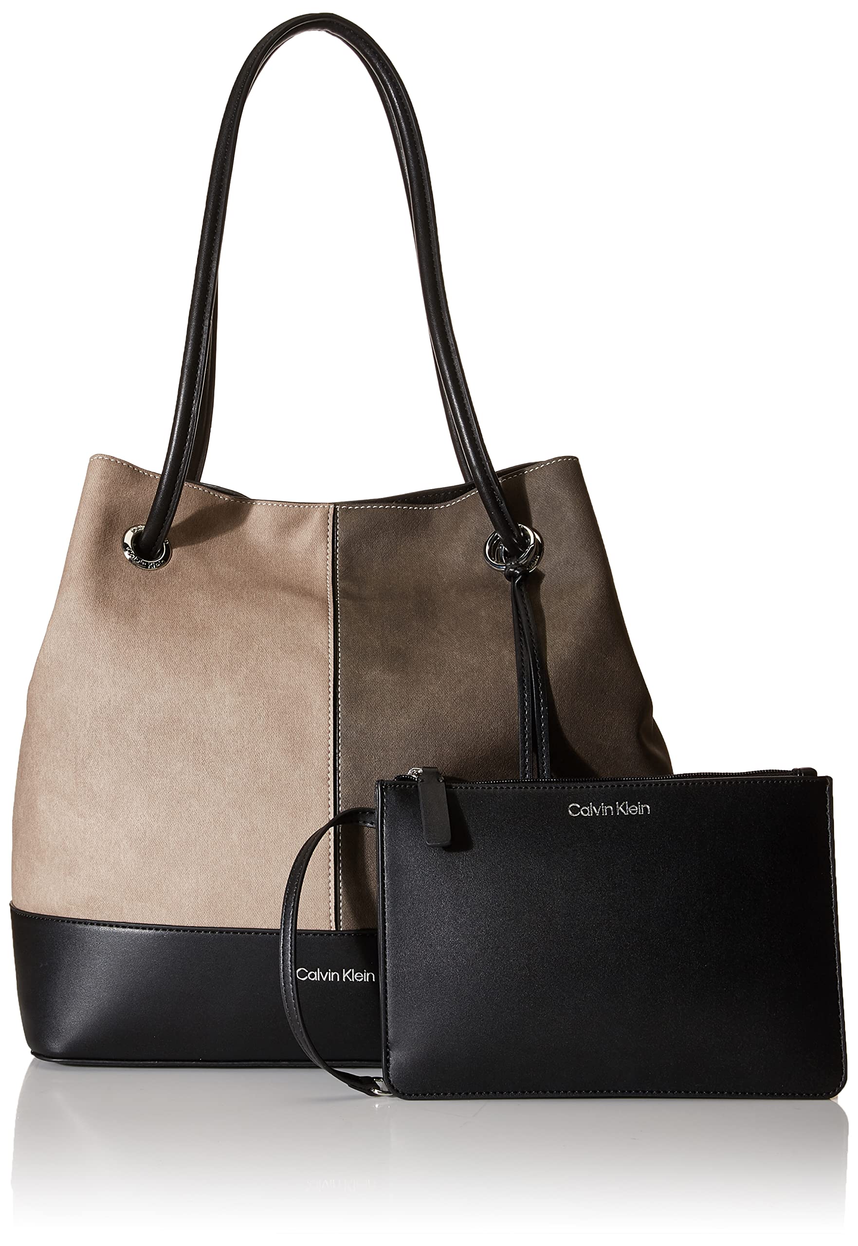 Foto 7 pulgar | Bolso Calvin Klein Gabrianna Novelty Grey Para Mujer - Venta Internacional.