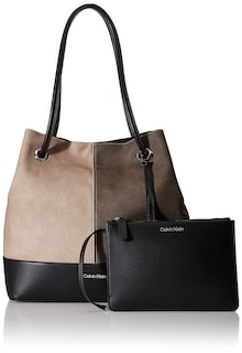 Foto 6 | Bolso Calvin Klein Gabrianna Novelty Grey Para Mujer - Venta Internacional.