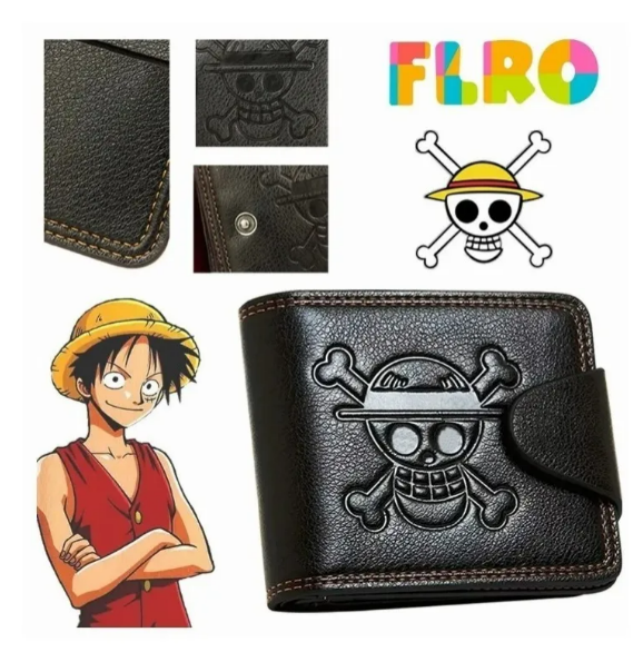Foto 3 | Cartera Xtellar De One Piece Luffy Anime Alta Calidad
