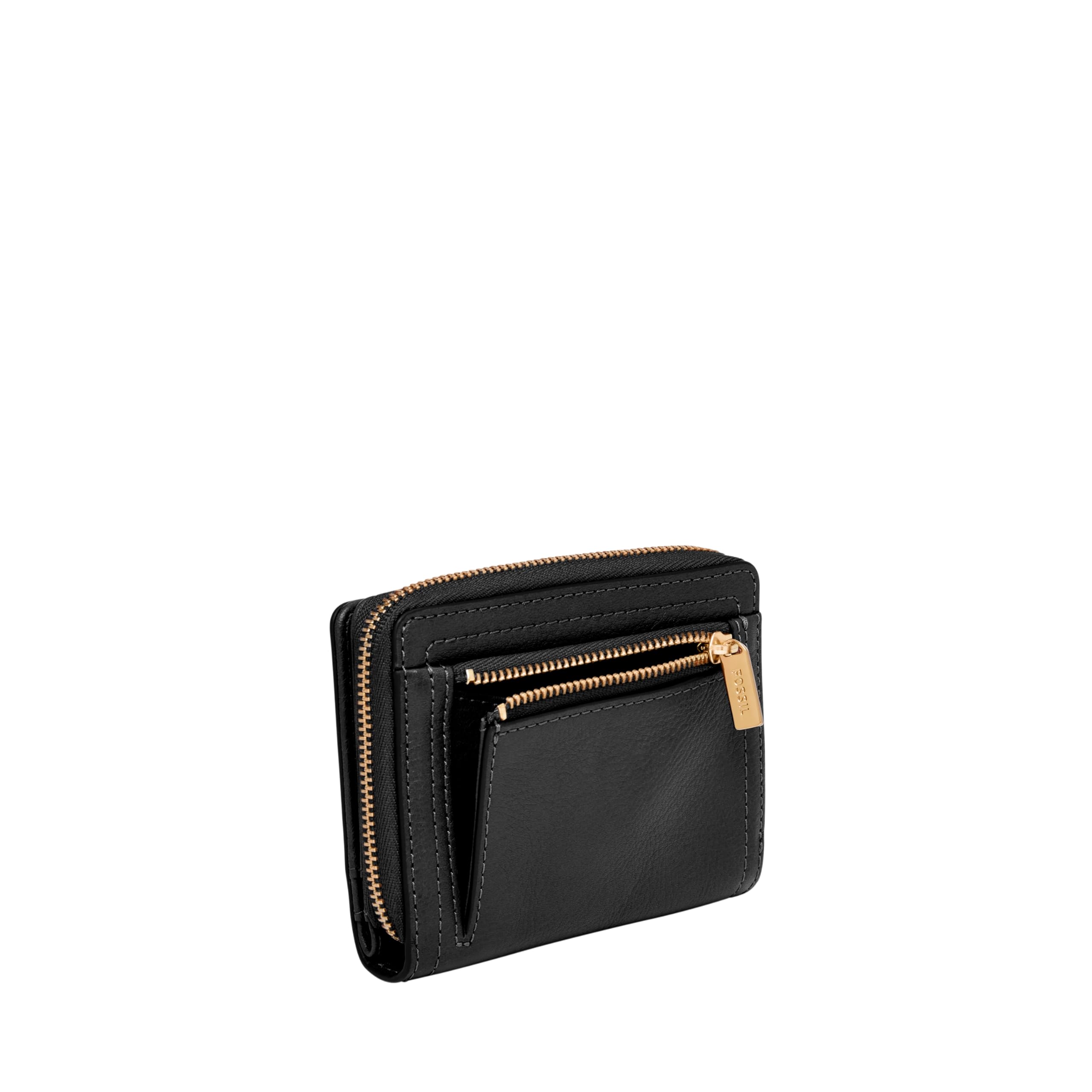 Foto 6 pulgar | Cartera Fossil Logan De Piel Con Bloqueo Rfid Para Mujer Negra - Venta Internacional.
