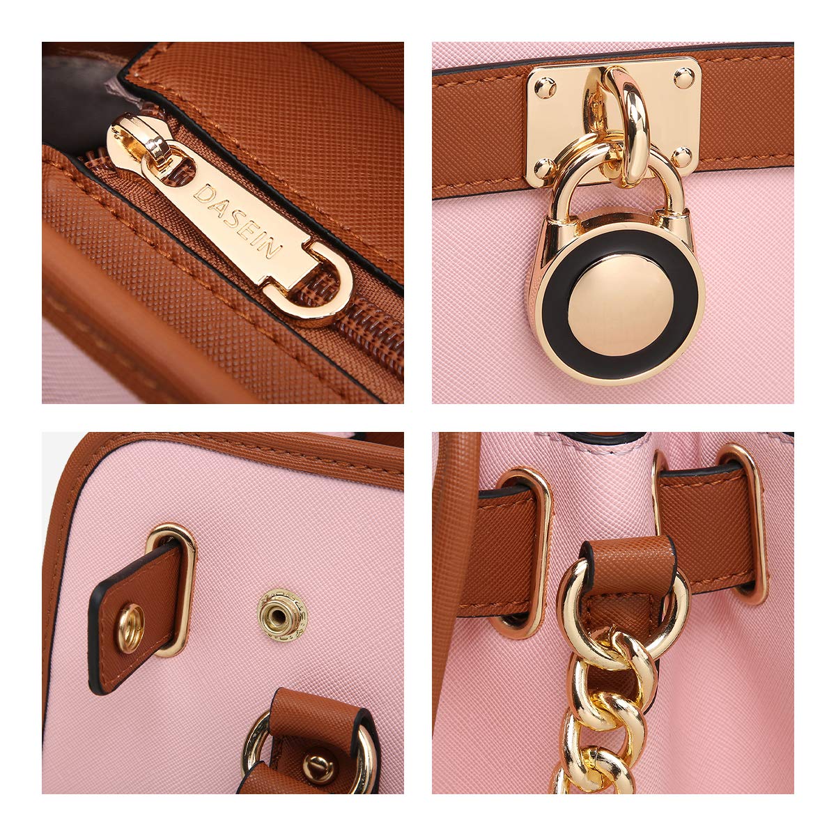 Foto 5 pulgar | Bolso De Mano Dasein De Diseñador Para Mujer Con Cartera A Juego - Venta Internacional.
