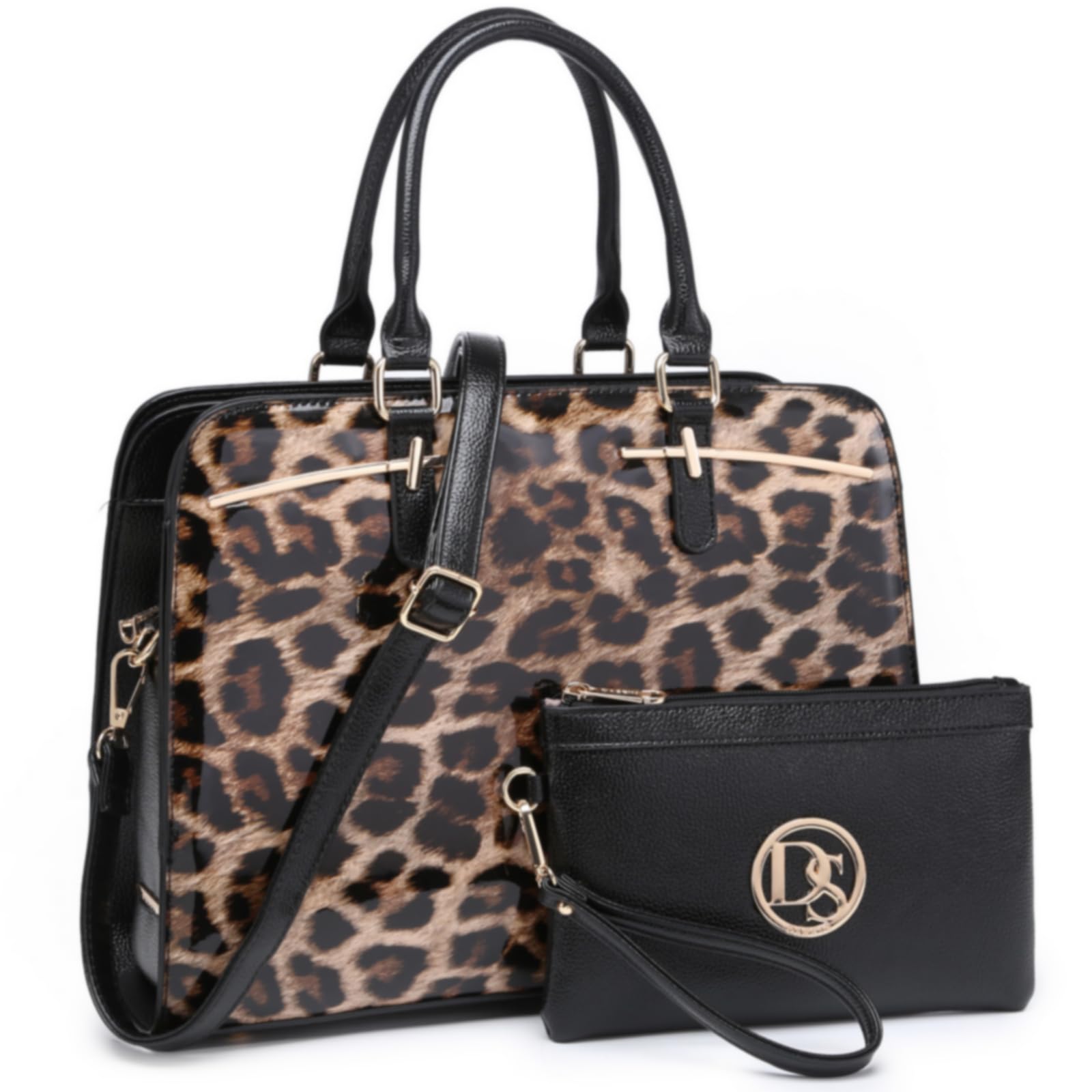 Bolso De Mano Dasein Fashion De Piel Sintética Para Mujer, Juego De 2 Piezas Con Cartera - Venta Internacional.