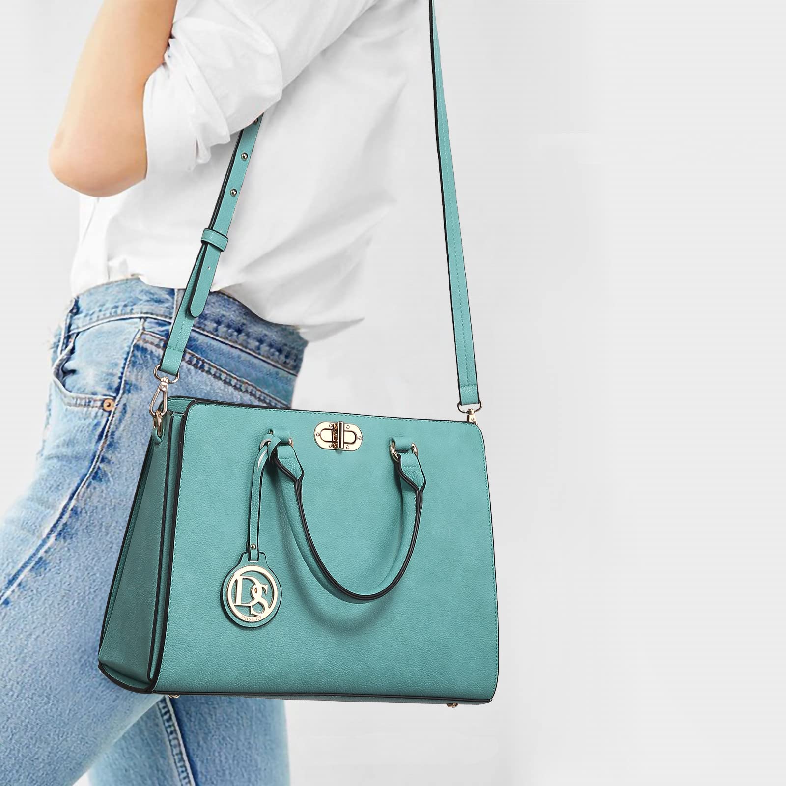 Foto 3 pulgar | Bolso De Trabajo Dasein Para Mujer Con Conjunto De Bolso De Mano - Venta Internacional.