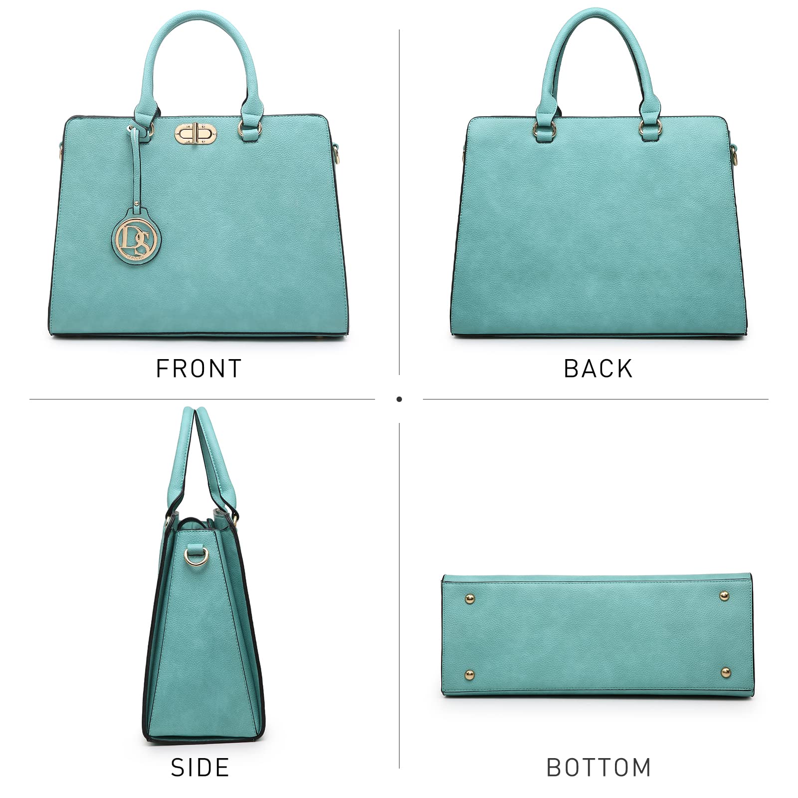 Foto 4 pulgar | Bolso De Trabajo Dasein Para Mujer Con Conjunto De Bolso De Mano - Venta Internacional.