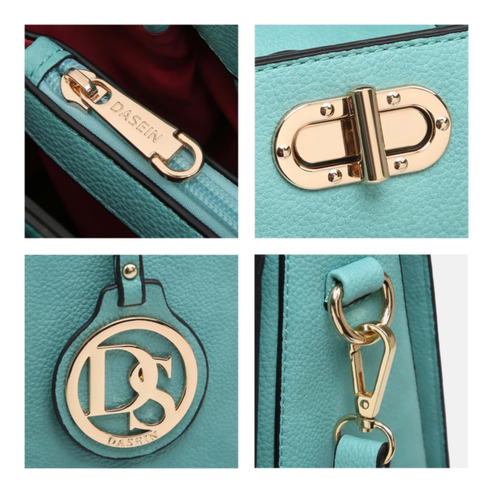 Foto 7 pulgar | Bolso De Trabajo Dasein Para Mujer Con Conjunto De Bolso De Mano - Venta Internacional.