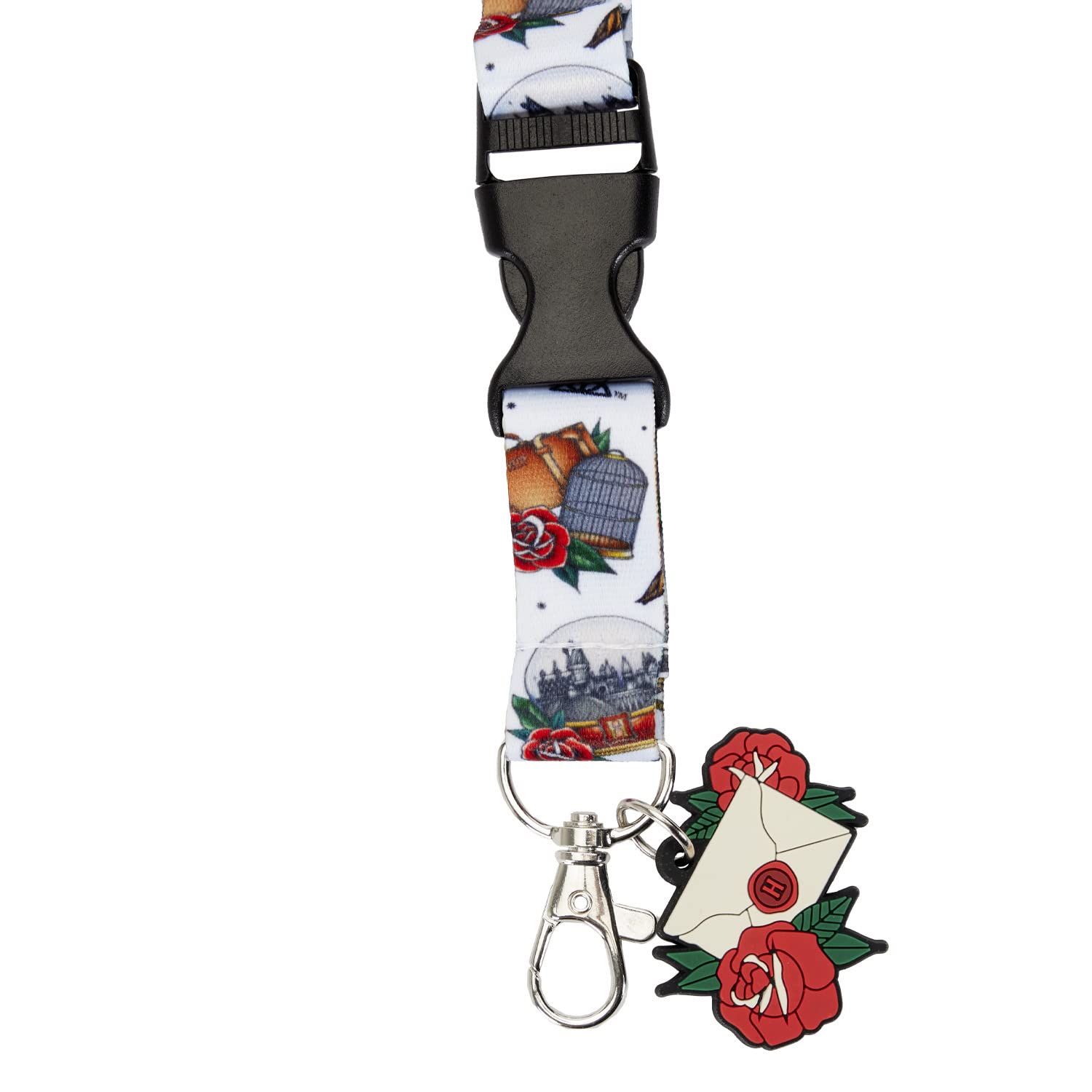 Foto 3 pulgar | Arte De Tatuaje Lanyard Loungefly De Harry Potter Con Carta A Hogwarts - Venta Internacional.