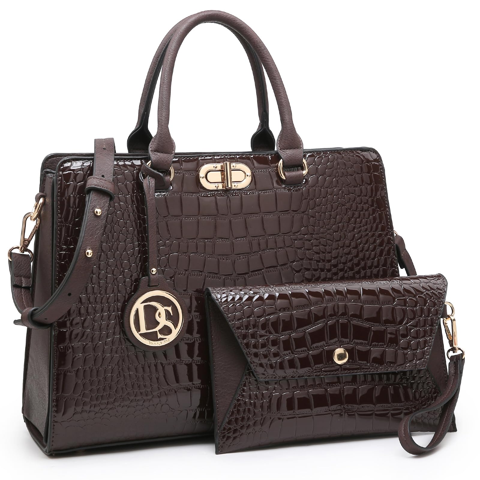 Bolso De Trabajo Dasein Para Mujer Con Conjunto De Bolso De Mano - Venta Internacional.