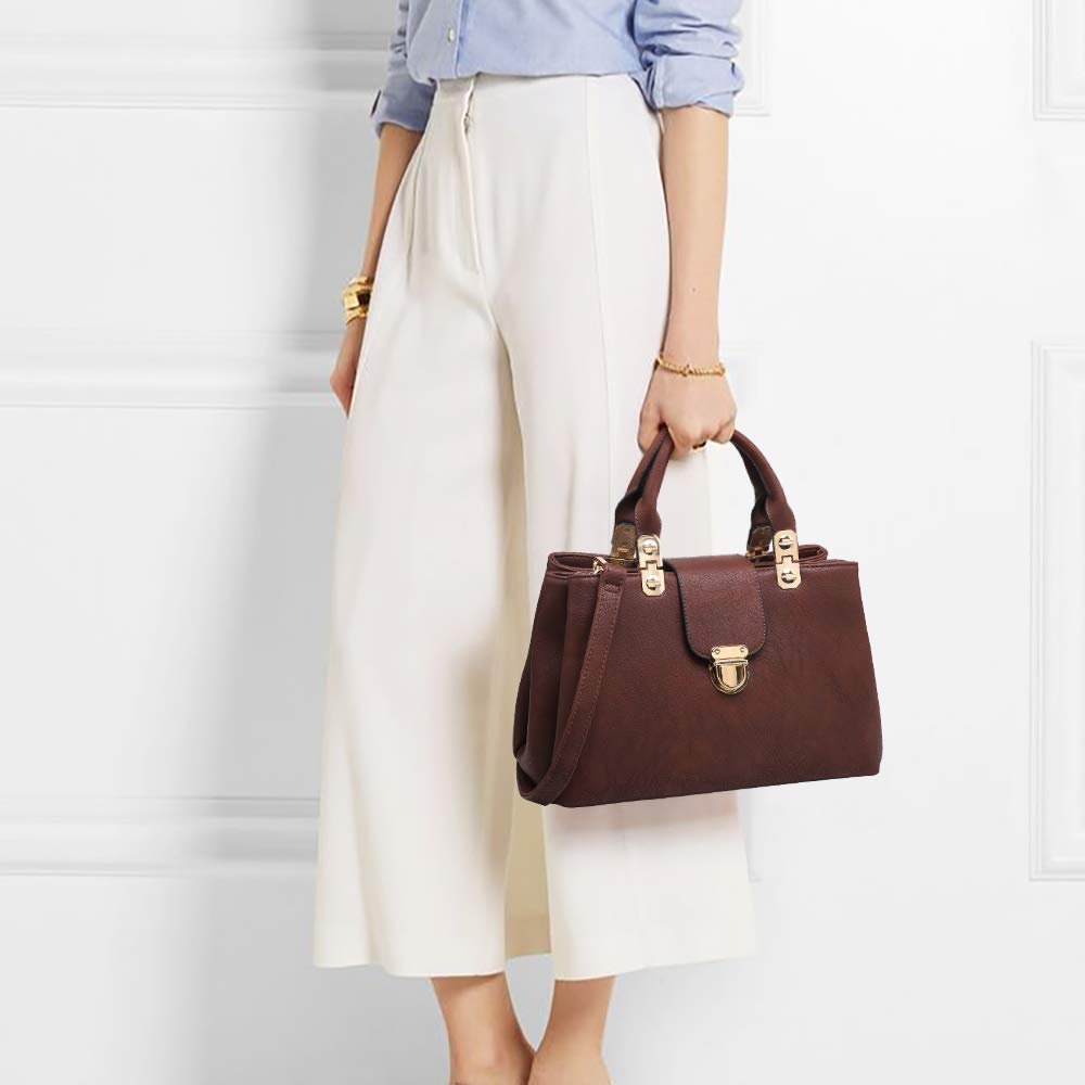 Foto 6 | Bolso Dasein De Piel Vegana Con Asa En La Parte Superior - Venta Internacional.