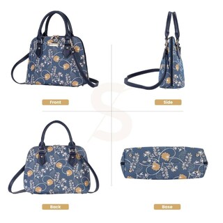Foto 2 | Bolso De Hombro Signare Tapestry Para Mujer, Color Azul Austen - Venta Internacional.