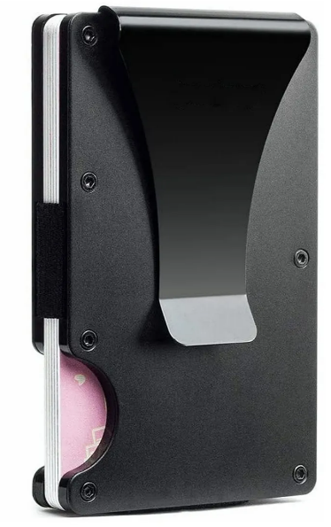 Xtellar Cartera Unisex Ultra Delgada De Aluminio Con Tecnología Rfid Y Clip De Billetes