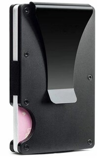 Foto 1 | Xtellar Cartera Unisex Ultra Delgada De Aluminio Con Tecnología Rfid Y Clip De Billetes