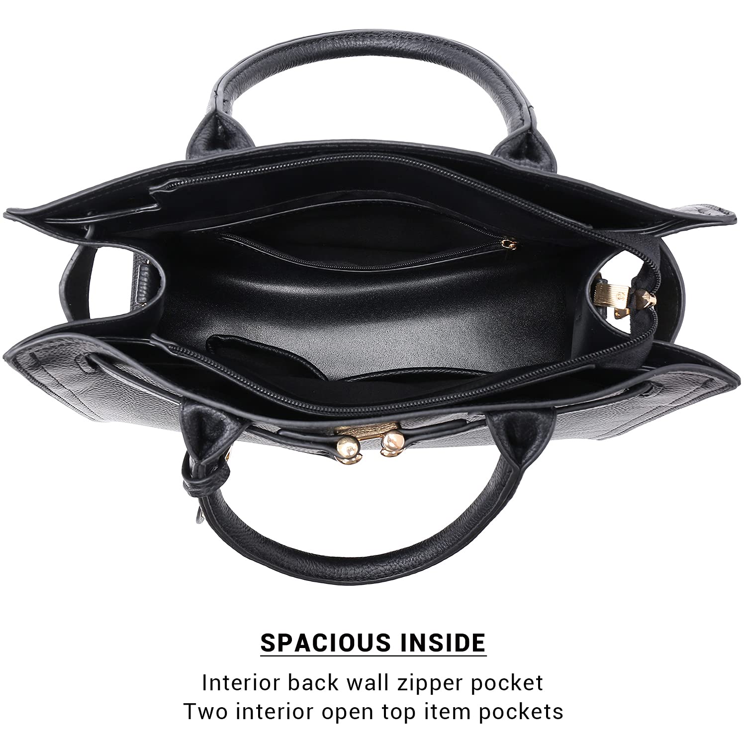 Foto 5 | Bolso De Trabajo Dasein Para Mujer, Con Cinturón Y Asa En La Parte Superior - Venta Internacional.